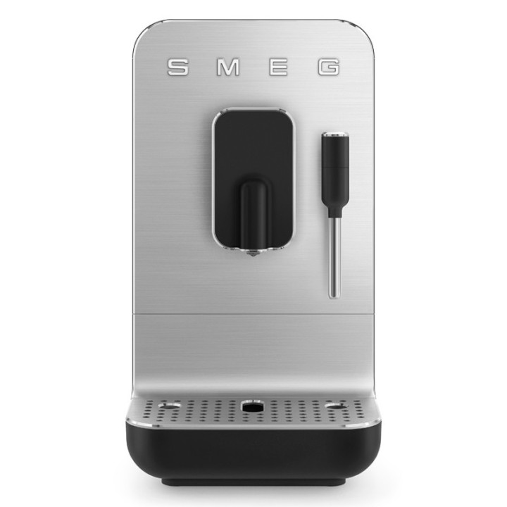 Smeg BCC12BLMEU Svart Inkl. Mjölkkanna 0,35L & Crema Intenso 1kg