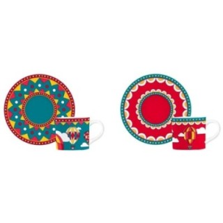 Bialetti Espressomugg Inkl. Kaffefat 4 st