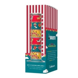 Bialetti Espressomugg Inkl. Kaffefat 4 st