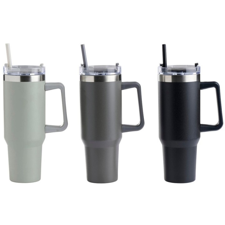 Day Useful Everyday Termosmugg med handtag 1,1 L Svart