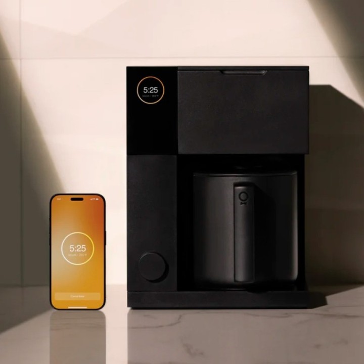 Fellow Aiden Filterkaffebryggare Svart Inkl. Ode Elektrisk Kaffekvarn