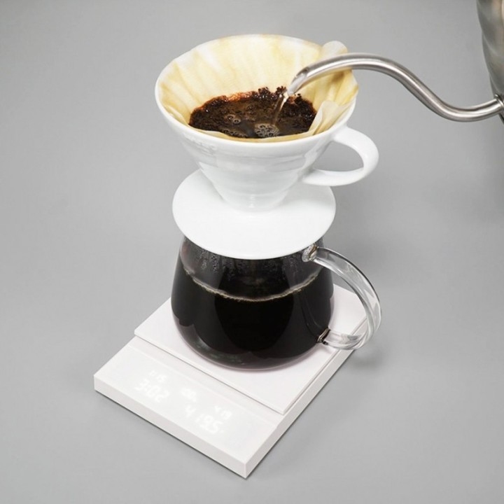 Hario Kaffevåg Polaris Vit