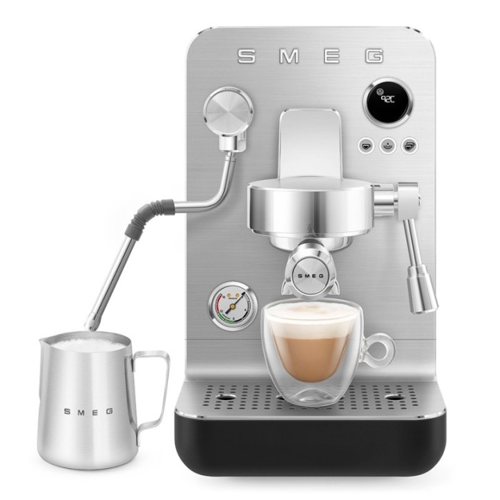 Smeg EMC02BLMEU Minipro Semiautomatisk espressomaskin