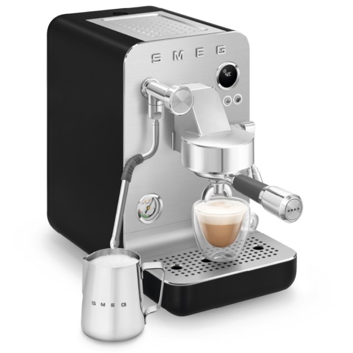 Smeg EMC02BLMEU Minipro Semiautomatisk espressomaskin