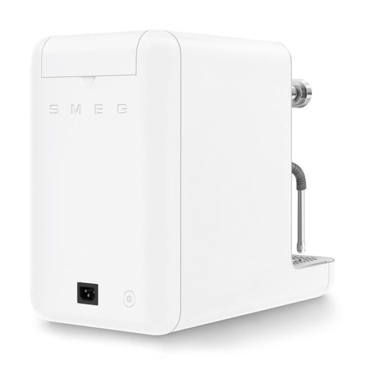 Smeg EMC02WHMEU Minipro Semiautomatisk Espressomaskin Vit