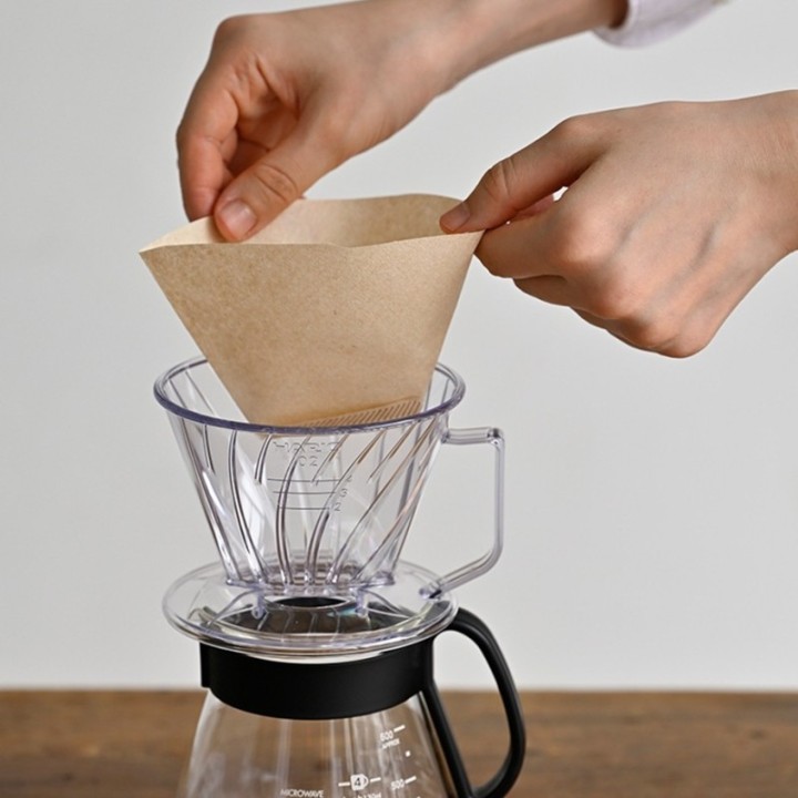 Hario Pegasus Pappersfilter 02 Brun 100 st