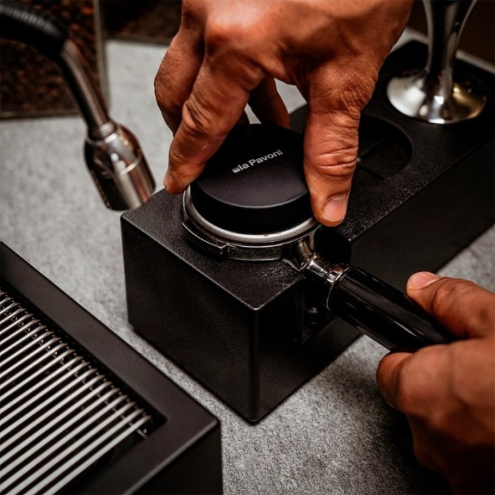 La Pavoni Nivelleringsverktyg Svart 58mm LPADOSBL01