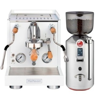 La Pavoni Ny Cellini Evolution LPSCVW01NO Inkl. Prosumer Espressokvarn