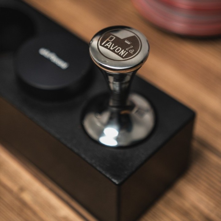 La Pavoni Tamper i stål 58 mm