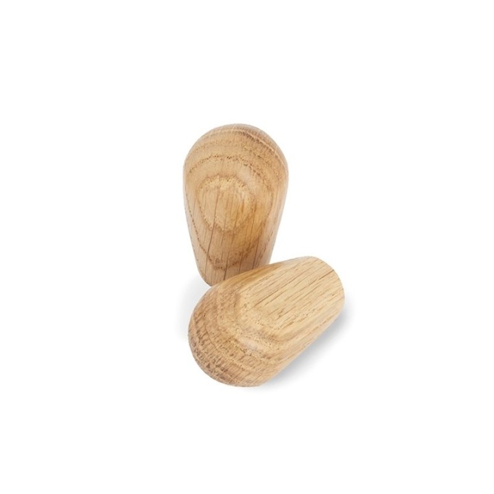 La Pavoni Portafilter med dubbelpip inkl. handtag för La Pavoni i ekträ