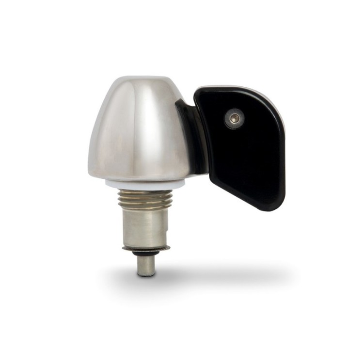 La Pavoni Flödesmanometer Svart/Stål