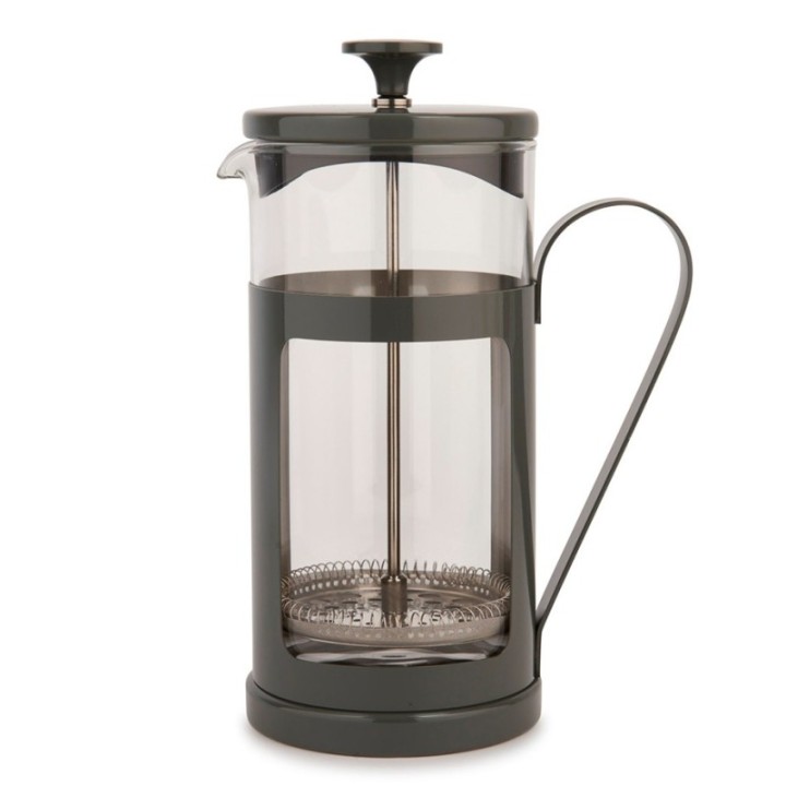 La Cafetière Monaco 8 koppar Stempelkanna Grå