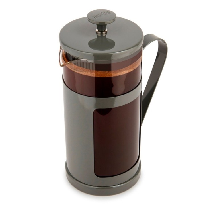 La Cafetière Monaco 8 koppar Stempelkanna Grå