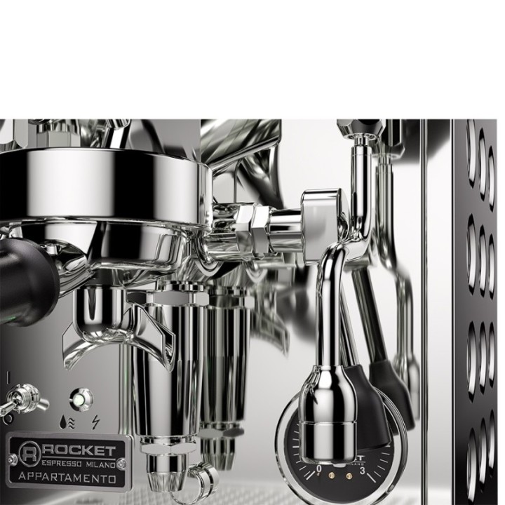 Rocket Appartamento TCA Stål/vit Espressomaskin