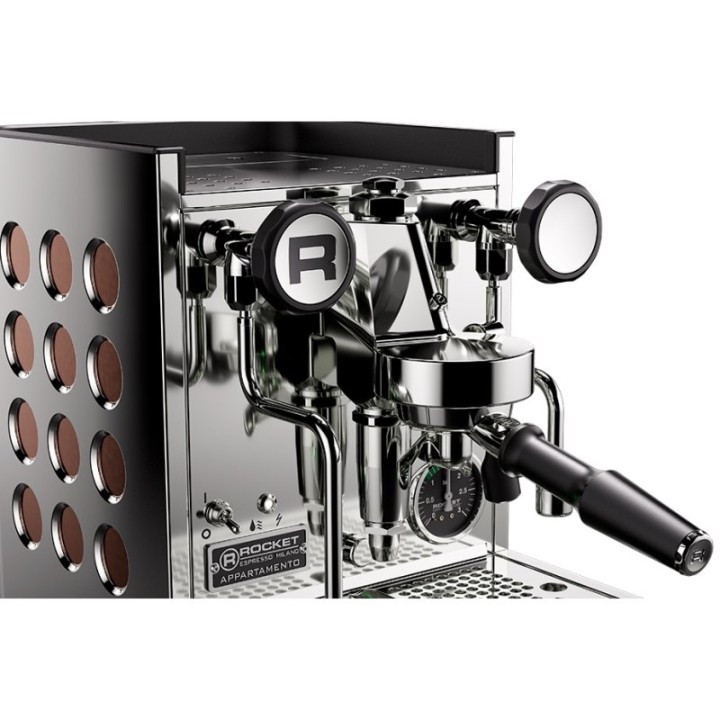 Rocket Appartamento TCA Stål/koppar Espressomaskin