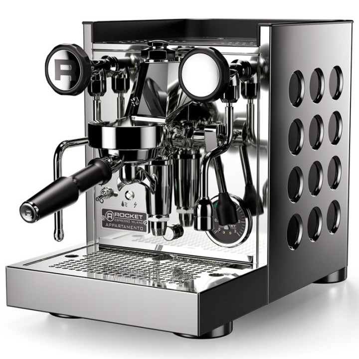 Rocket Appartamento TCA Stål/svart Espressomaskin