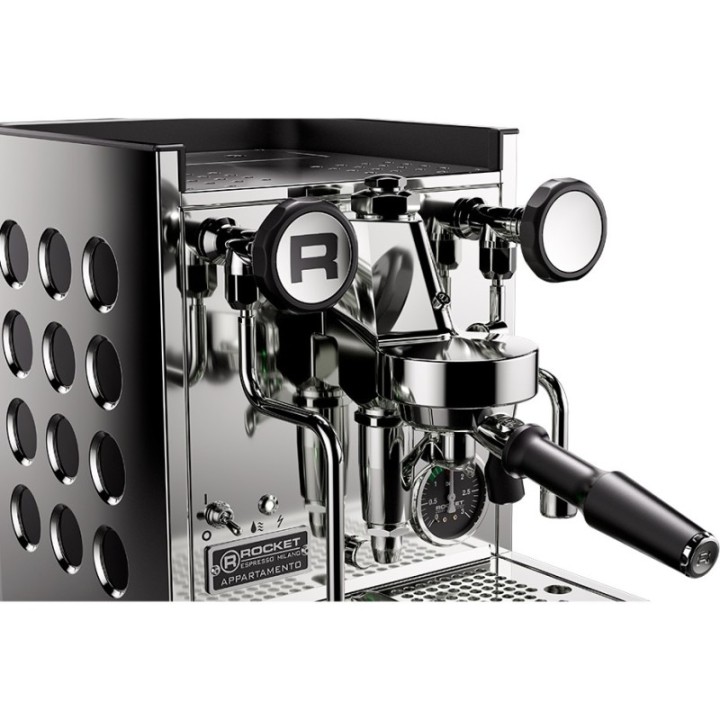 Rocket Appartamento TCA Stål/svart Espressomaskin