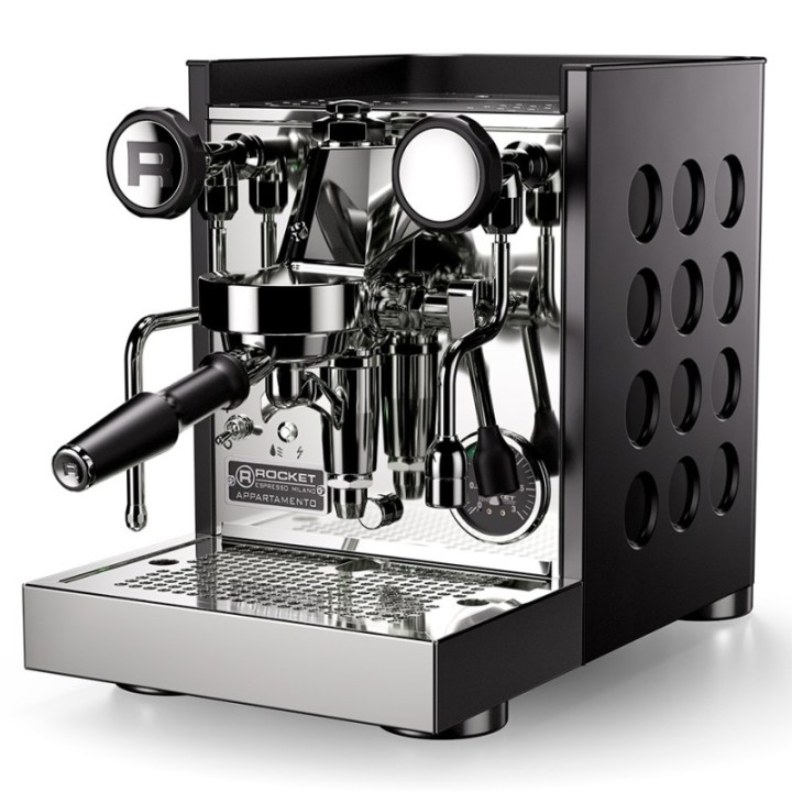 Rocket Appartamento TCA Svart/Svart Espressomaskin