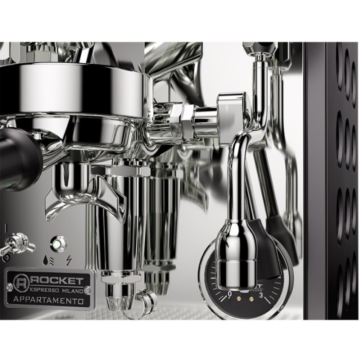 Rocket Appartamento TCA Svart/Koppar Espressomaskin