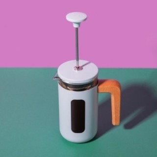 La Cafetière Pisa 3 Koppar Stempelkanna Himmelblå