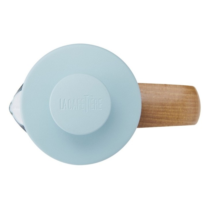 La Cafetière Pisa 3 Koppar Stempelkanna Himmelblå