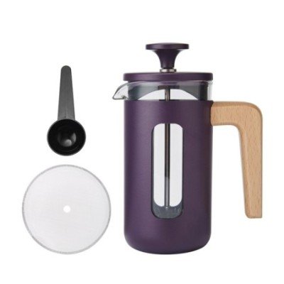 La Cafetière Pisa 3 koppar Presskanna Lila