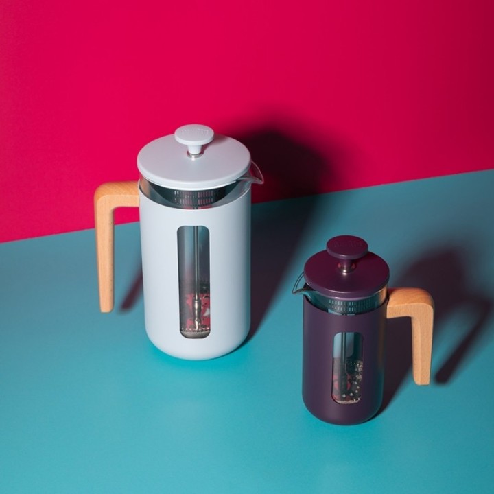 La Cafetière Pisa 3 Koppar Stempelkanna Lila