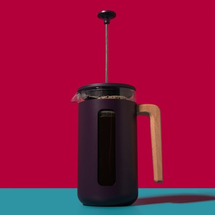 La Cafetière Pisa 3 Koppar Stempelkanna Lila