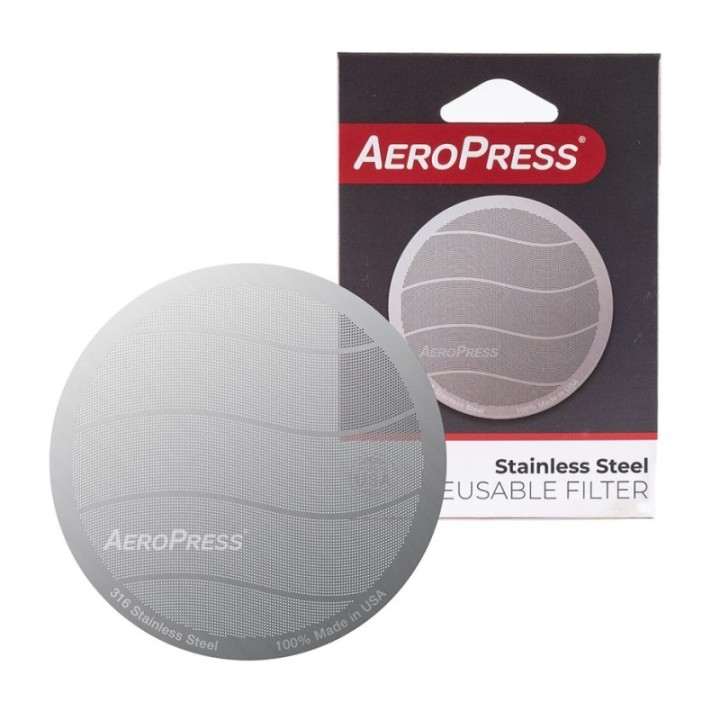Aeropress Återanvändbart filter Rostfritt stål