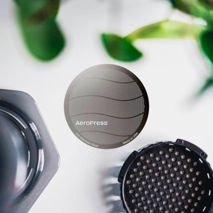 Aeropress Återanvändbart filter Rostfritt stål