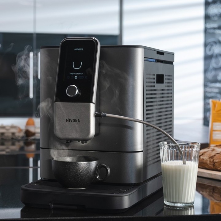 Nivona NIVO 8103 Titanium inkl. avkalkning, kalkfilter, rengöring & 1 kg kaffe