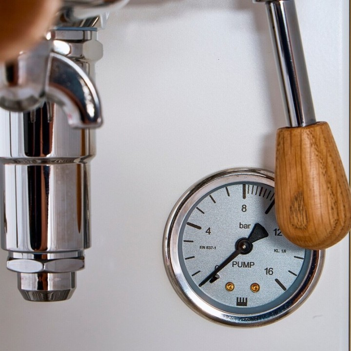 La Pavoni Mini Cellini LPSMCW01EU inkl. Prosumer Chrome LPGGRI01EU kvarn