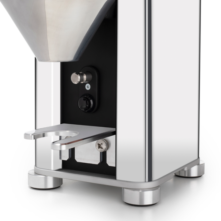 Rocket Giannino Stål/Svart Espressokvarn