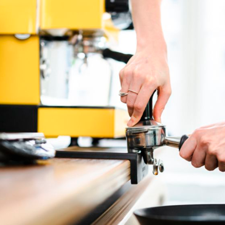 Rhino Classic Stämpelmatta med kant Svart