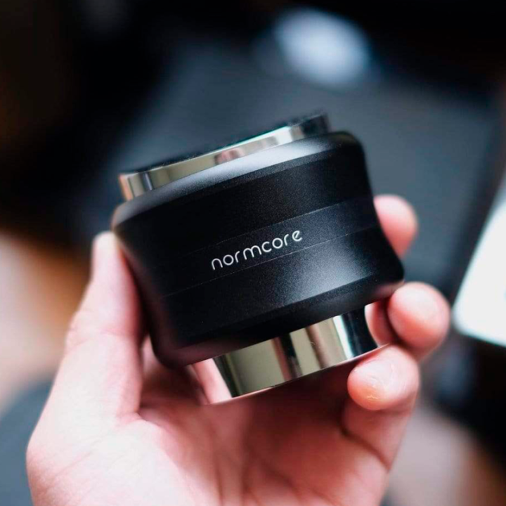 Normcore 2 i 1 Tamper- och nivelleringsverktyg 58 mm Svart