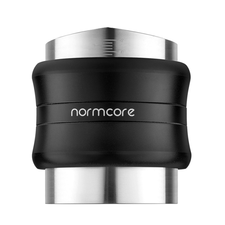 Normcore 2 i 1 Tamper- och nivelleringsverktyg 58 mm Svart
