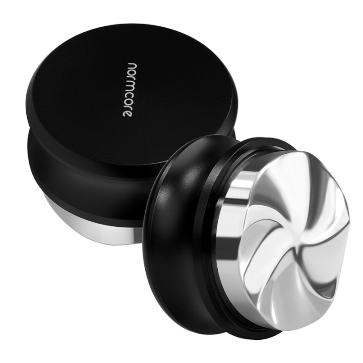 Normcore Gravitationsnivelleringsverktyg för kaffe 58 mm Svart