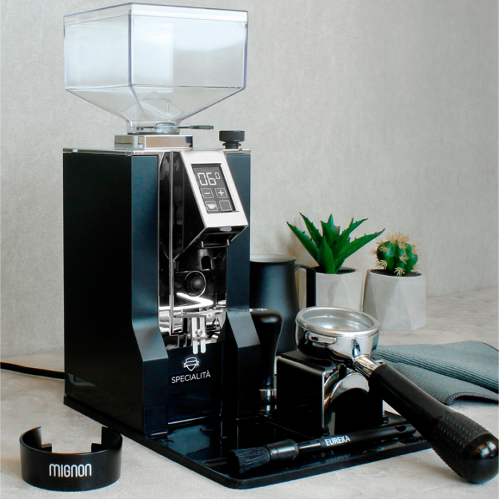 Eureka Mignon Specialita Svart/Krom Espressokvarn