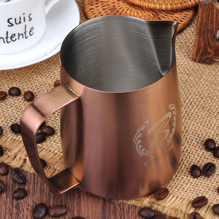 Barista Space Koppar Mjölkkanna 0,45L Titanium