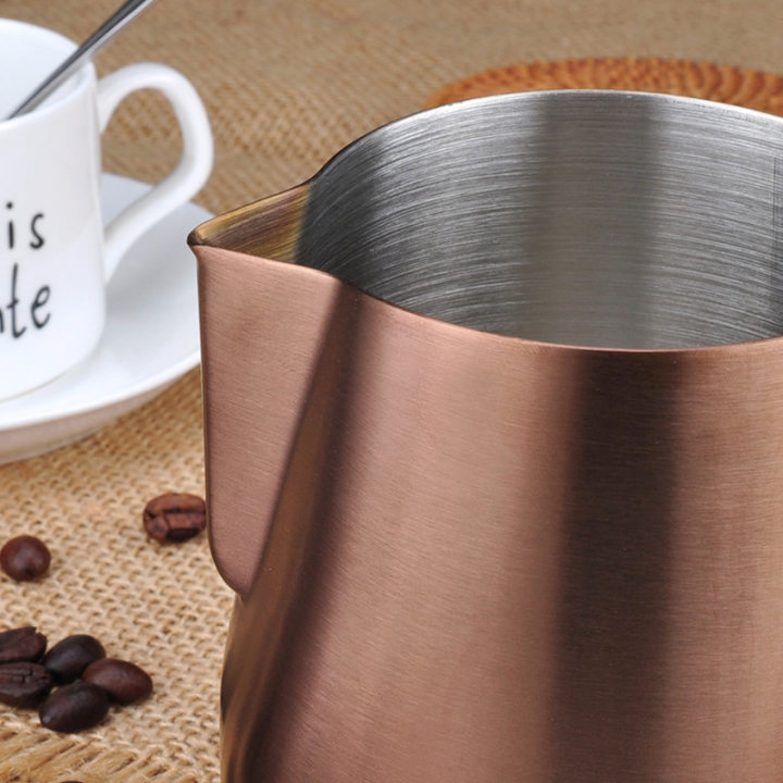 Barista Space Koppar Mjölkkanna 0,45L Titanium