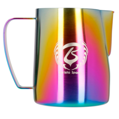 Barista Space Sandy Rainbow Mjölkkanna 0,6L Titanium