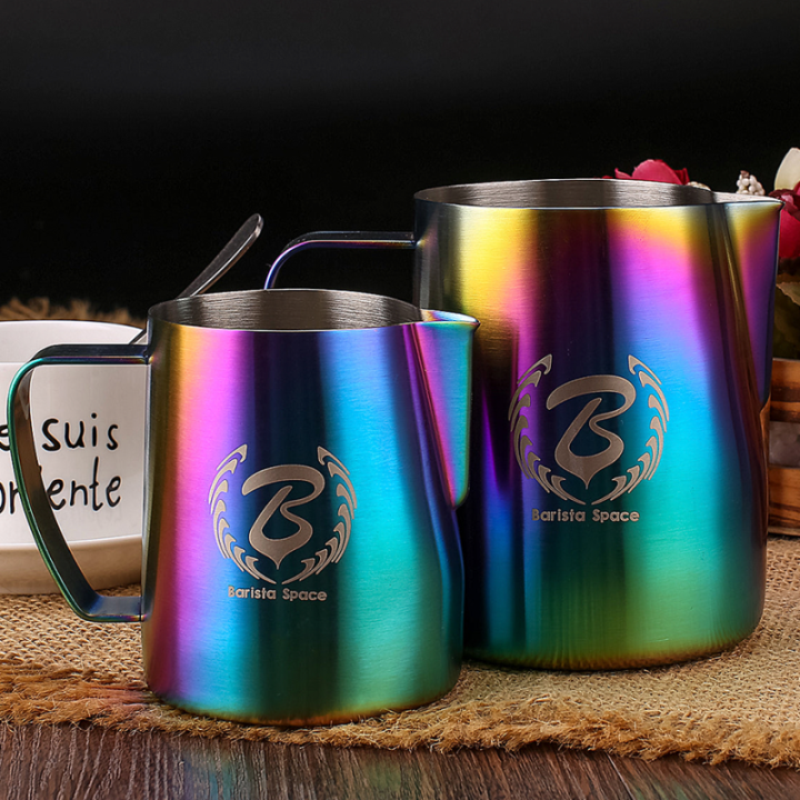 Barista Space Sandy Rainbow Mjölkkanna 0,6L Titan