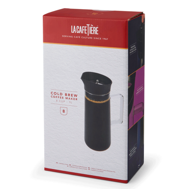 La Cafetiére 1 L Iskaffebryggare Svart