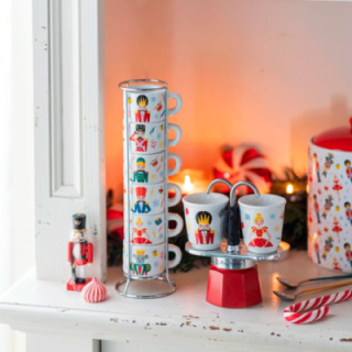 Bialetti Nötknäpparen Espressokoppar 4 st