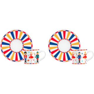 Bialetti Espressomugg Inkl. Kaffefat 4 st