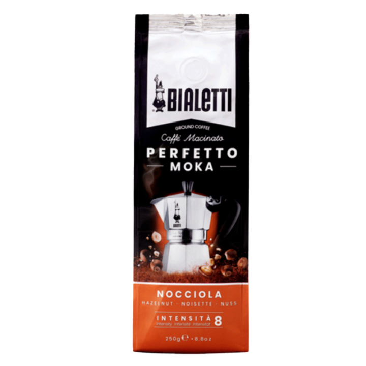 Bialetti Perfetto Moka Nocciola 250g malet kaffe