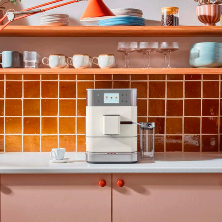 KitchenAid KF7 Espressomaskin Porslinsvit