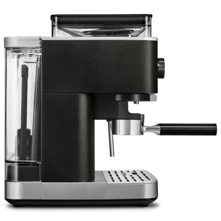 KitchenAid Semiautomatisk Espressomaskin Inkl. Kvarn Cast Iron Black