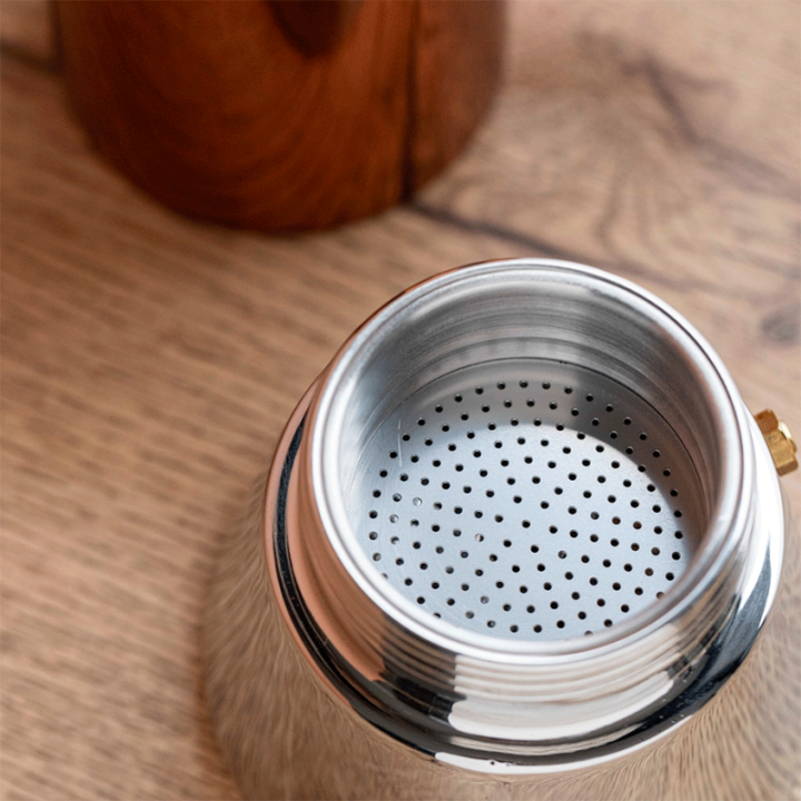 La Cafetière 4-koppars espressokanna koppar