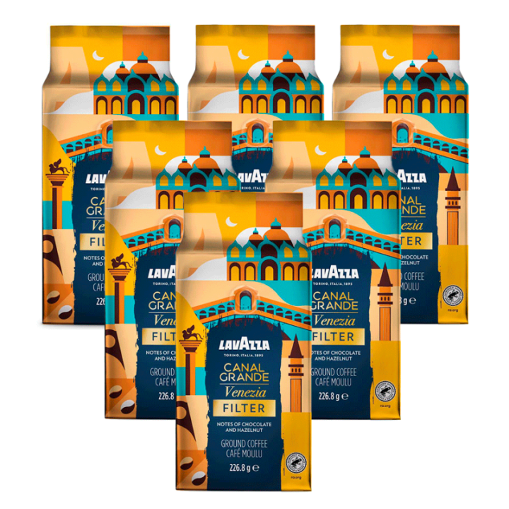 Lavazza Tales of Italy Canal Grande 6x226,8g Malet kaffe